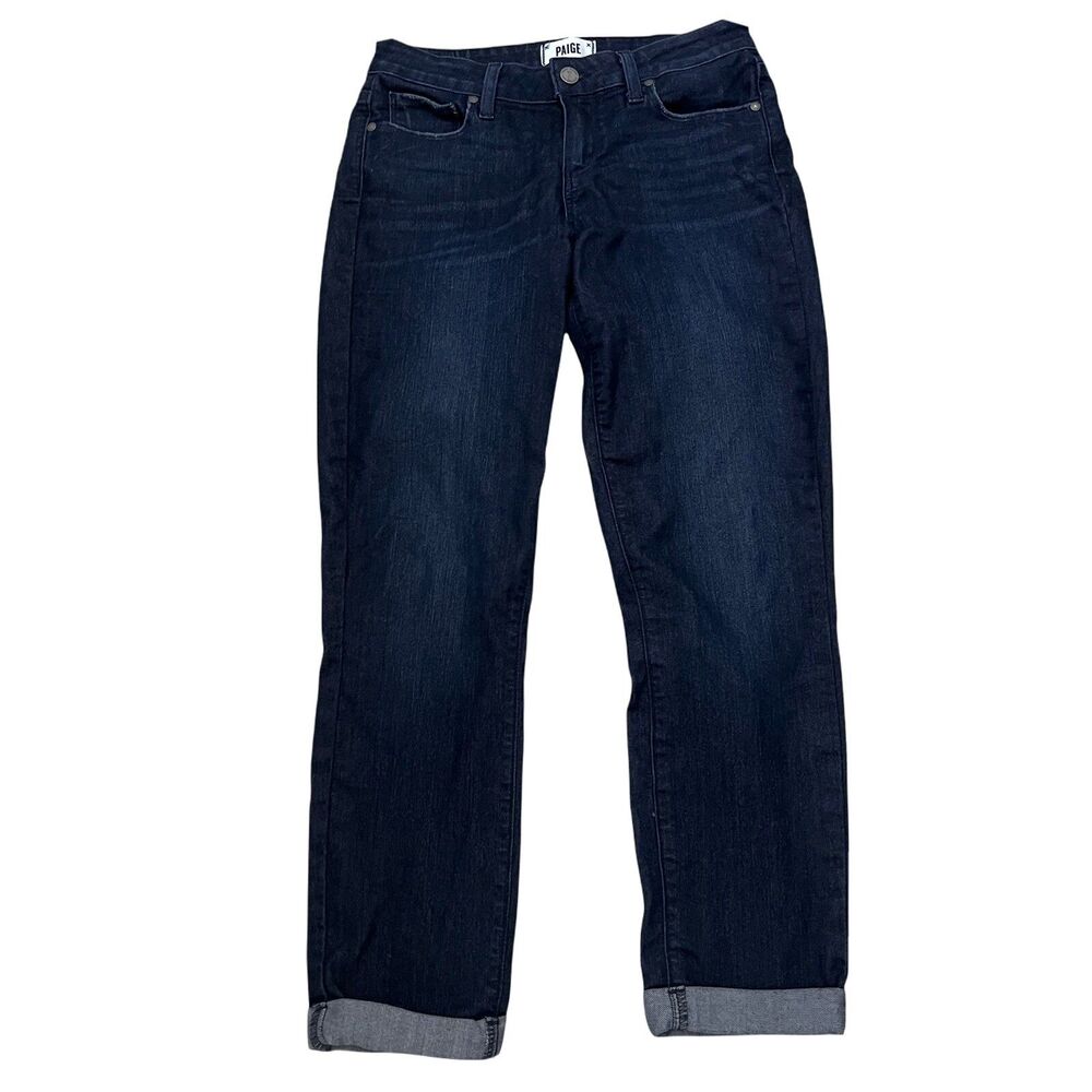 Paige Womens Sz 26 Kylie Crop Dark Wash Jeans